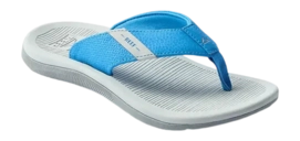 Slipper Reef Kids Santa Ana Light Blue Light Grey