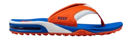 Slipper Reef Men Fanning Pregame Orange Blue