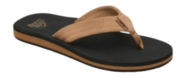 Slipper Reef Men The Groundswell Black Tan