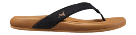 Flip Flops Reef Damen Cushion Harmony Black Tan