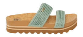 Sandaal Reef Women Cushion Vista Hi Frosty Raffia