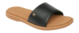 Slipper Reef Women Sunny Arrianah Black Tan