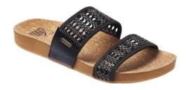 Slipper Reef Women Cushion Woven Vista Black