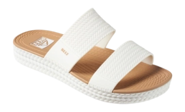 Slipper Reef Women Water Vista Slide White Tan