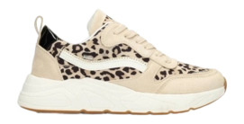 Sneaker POSH by Poelman Women Charlie Brown With Animal Print