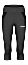 Leggings Head Tech 3/4 Tights Damen Black