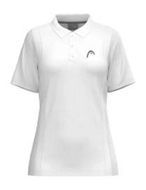 Polo HEAD Femme Club 25 Tech Shirt White