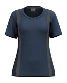 T-Shirt de Tennis Head Femme Club 25 Tech Tee Navy