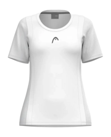T-Shirt de Tennis Head Femme Club 25 Tech Tee White