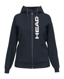 Blouson de Tennis Head Femme Club Original Hoodie Full Zip Navy