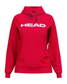 Tennistrui HEAD Women Club Original Hoodie Red