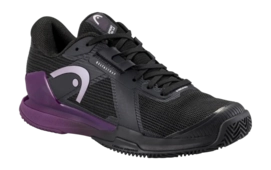 Chaussures de Tennis HEAD Femme Sprint Pro 4.0 Clay Black Plum 25