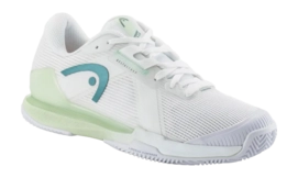 Chaussures de Tennis HEAD Femme Sprint Pro 4.0 Clay White Lightgreen25