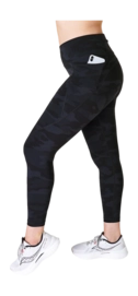 Leggings Sweaty Betty Women Power 7/8 Workout Ultra Black Camo Print