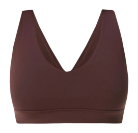 Sport BH Sweaty Betty Women Ultimate Yoga Voop Sable Brown