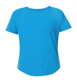 T-Shirt Sweaty Betty Women Breathe Easy Tidal Blue