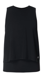 Débardeur Sweaty Betty Femme Soft Flow Double Up Bra Black