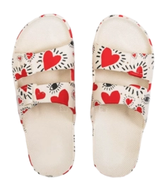 Slipper Freedom Moses Unisex I Luv Multi