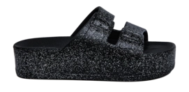 Slipper Freedom Moses Unisex High Angie Black
