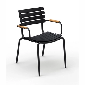 Gartenstuhl Houe ReClips Dining Chair Bamboo Black