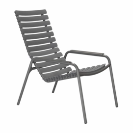 Loungestoel Houe Reclips Lounge Chair Dark grey