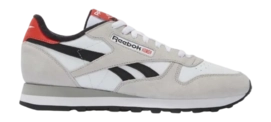 Reebok Unisex Classic Leather White/Mist Grey/Black