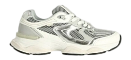 Sneaker Mexx Norah Damen Grey / Silver / White