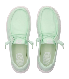Slipper HEYDUDE Femme Wendy Stretch Canvas Bay Blue