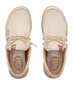 Slipper HEYDUDE Homme Wally Coastline Jute Silver