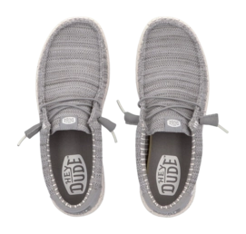 Slipper HEYDUDE Herren Wally Stretch Sox Grey