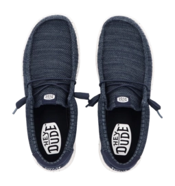 Slipper HEYDUDE Homme Wally Stretch Sox Navy