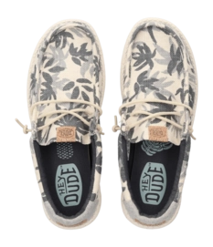 Slip-Ons HEYDUDE Men Wally Palm Jute Egret Cloud Blue
