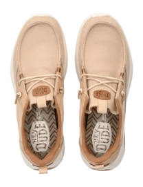 Instapper HEYDUDE Men Wally Drift Mesh Irish Cream White