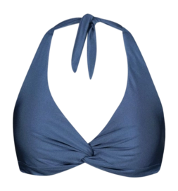 Bikini Top Barts Women Isla Cross Halter Denim