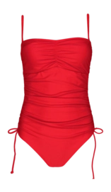 Swimsuit Barts Women Kelli Bandeau One Piece Red