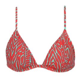 Haut de Bikini Barts Femme Anangu Triangle Fixe Red