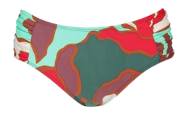 Bikini Bottoms Barts Women Bunbe Mid Waist Briefs Red
