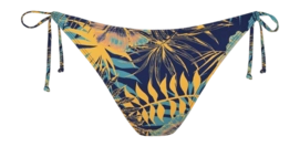 Bikinihose Barts Mahn Tanga Damen Navy / Yellow / Cyan