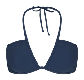 Bikini Top Barts Women Solid Plunge Halter Navy
