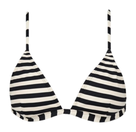 Bikinitop Barts Yadbor Fixed Triangle Damen Black / White