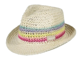 Hut Barts Stigz Hat Kinder Beige / Pink / Yellow / Purple