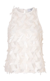 Tanktop Dante6 Women Corin Sequins Relaxed Fit Butter Cream