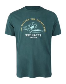 T-Shirt Brunotti Men Leeway Fuel Green
