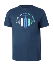 T-Shirt Brunotti Men Leeway Night Blue 2025