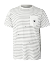 T-Shirt Brunotti Men Axle Stripe Icon Stripe Snow