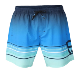 Maillot de Bain Brunotti Homme Bru conic Stripe Gradient Stripe Neon Blue
