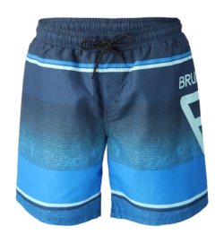 Zwembroek Brunotti Men Maros Destroy Stripes Neon Blue