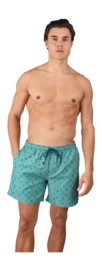 Maillot de Bain Brunotti Homme Cester Mini Mini Palm Aqua Bottle Green