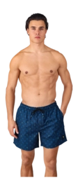 Maillot de Bain Brunotti Homme Cester Mini Mini Palm Aqua Night Blue