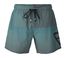 Swimming Trunks Brunotti Men Preves Colorflow Stripe Bottle Green